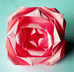 Оригами Роза